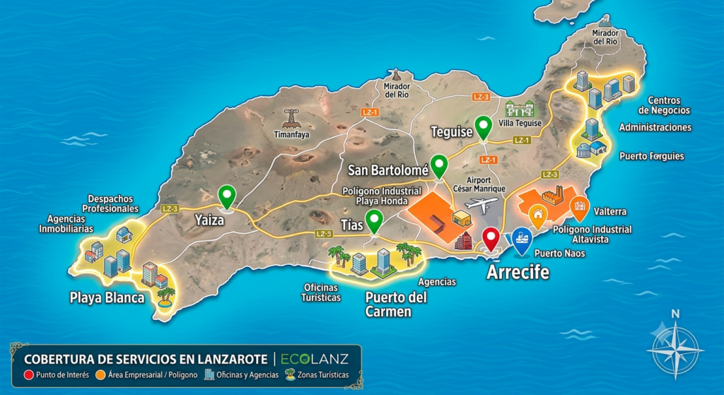 Limpieza de Oficinas en Lanzarote